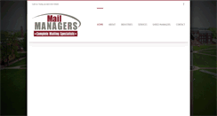 Desktop Screenshot of mailmanagers.net
